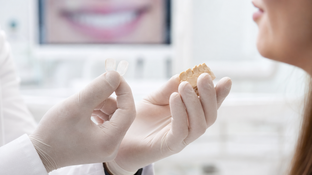Carillas dentales para modificar la forma de los dientes