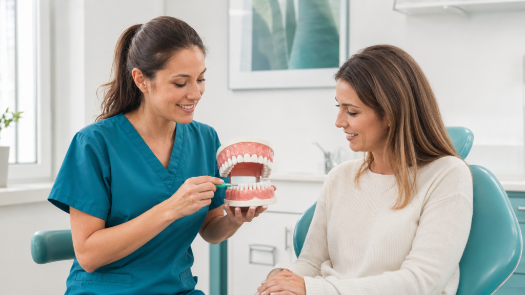 Higiene interdental para cuidar las encías