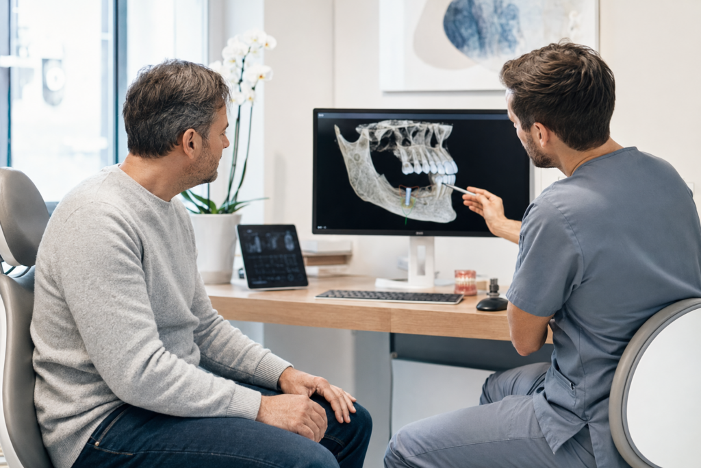 Valoración de implantes dentales con poco hueso